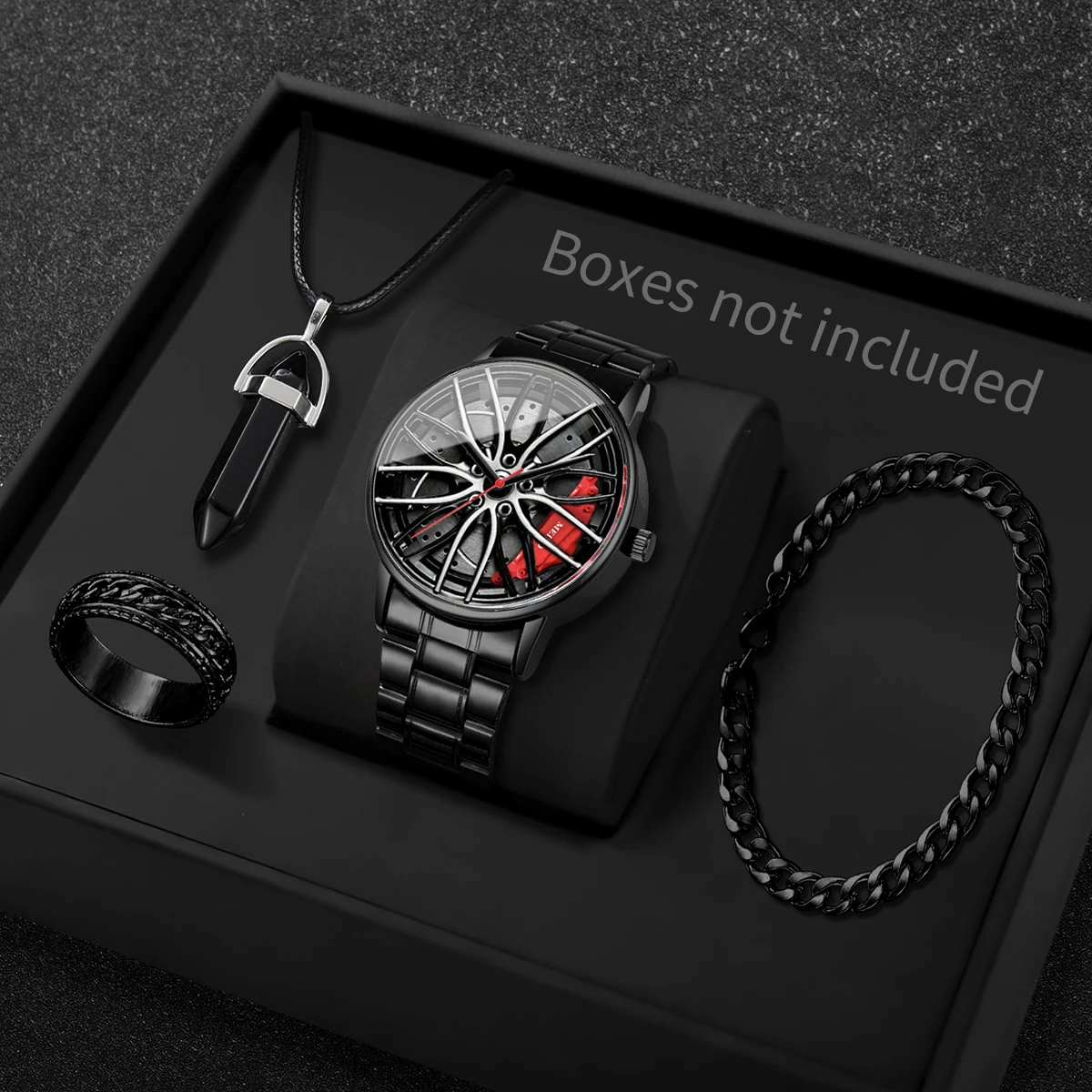 Mystery Jewelry Jar Watches - Набор из 4 модных мужских спортивных