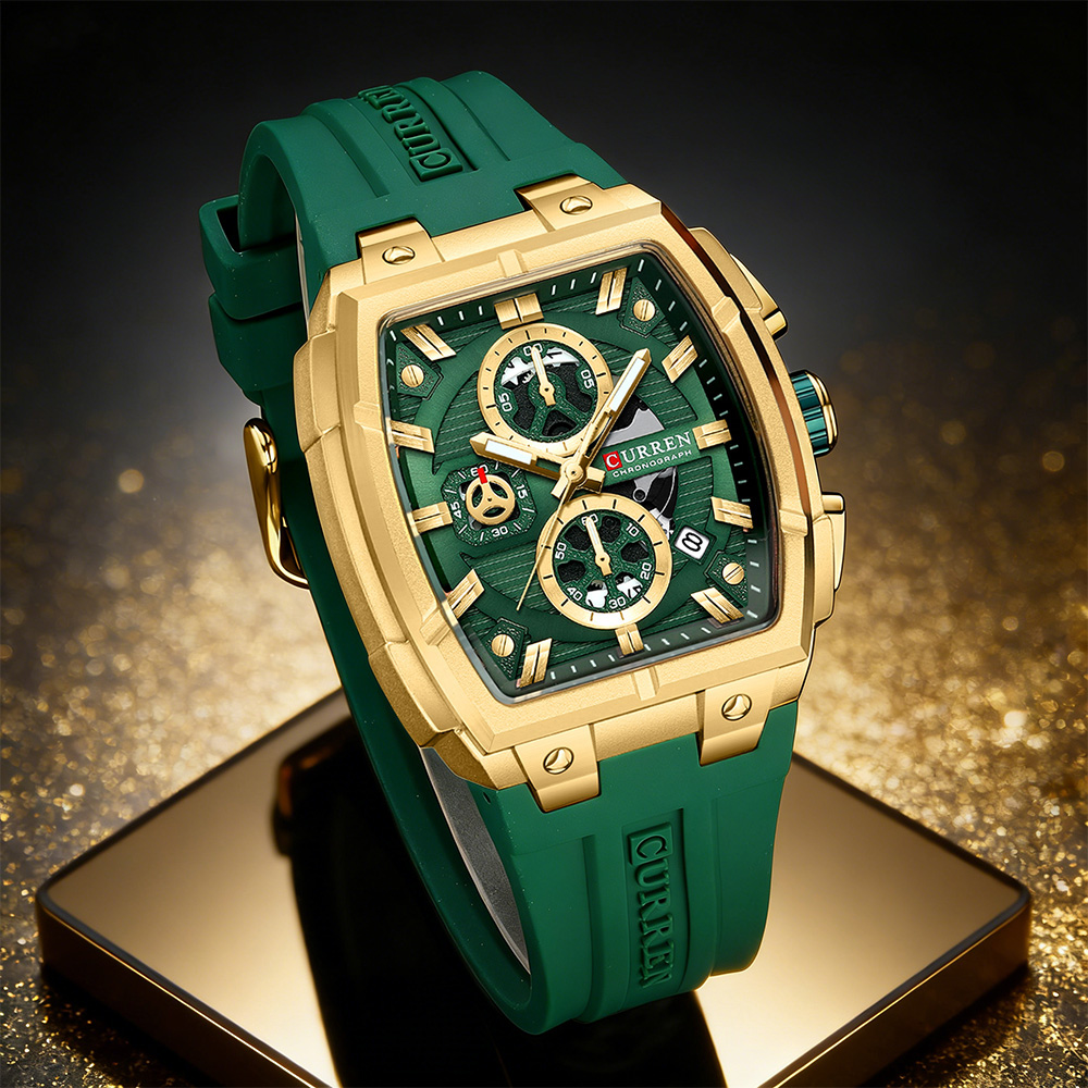 Jewelry And Watches - Роскошные винтажные часы CURREN для мужчин,