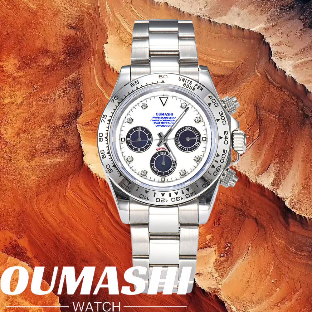 Jewelry And Watches - Роскошные часы VK63 с сапфировым стеклом,