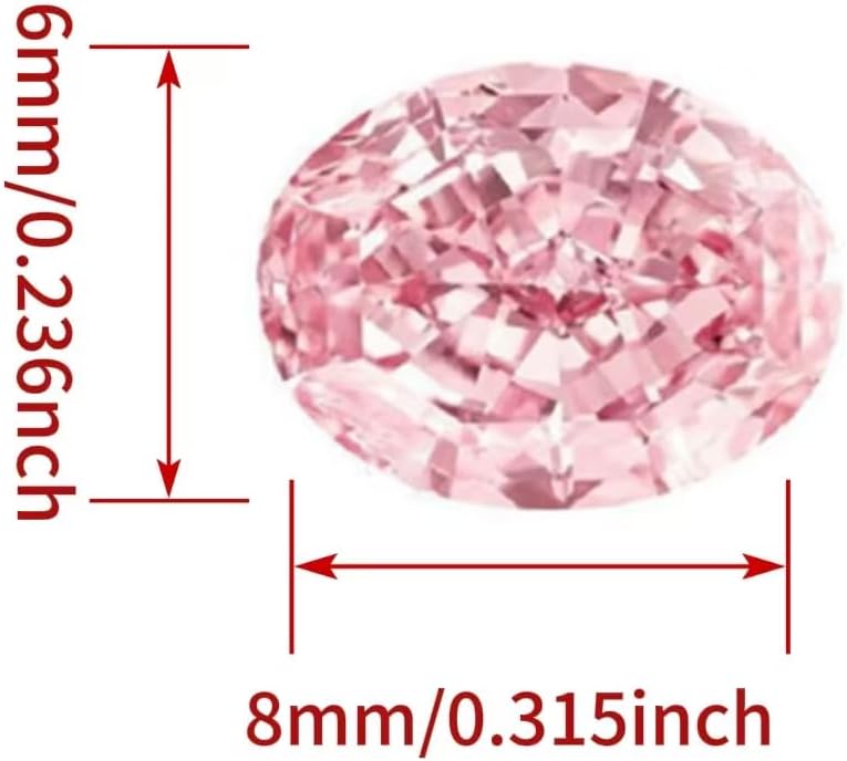 Овальный розовый неоправленный – обзор и цена Diamond Stud Earrings