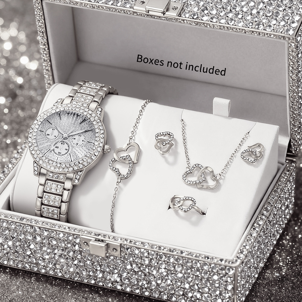 Набор из 6 предметов: женские  – обзор и цена Unique Jewelry Watches