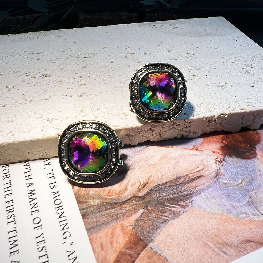 Серьги-гвоздики DIY в средневе – обзор и цена Diamond Stud Earrings