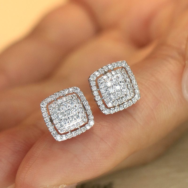 Aazuo Роскошные ювелирные изде – обзор и цена Diamond Stud Earrings