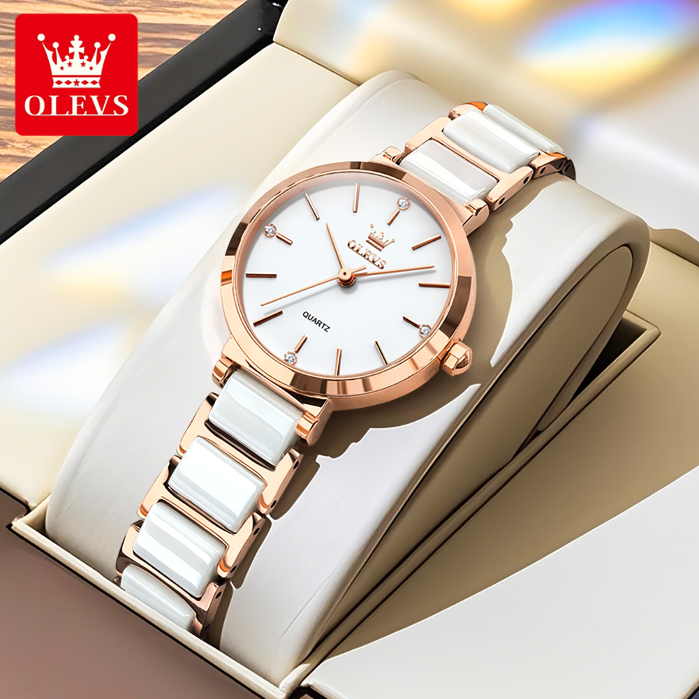 OLEVS женские часы 5877, роско – обзор и цена Jewelry And Watches