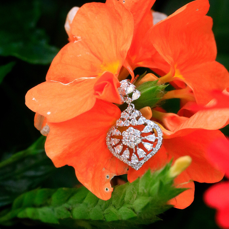 Серьги-гвоздики Aazuo из цельн – обзор и цена Diamond Stud Earrings