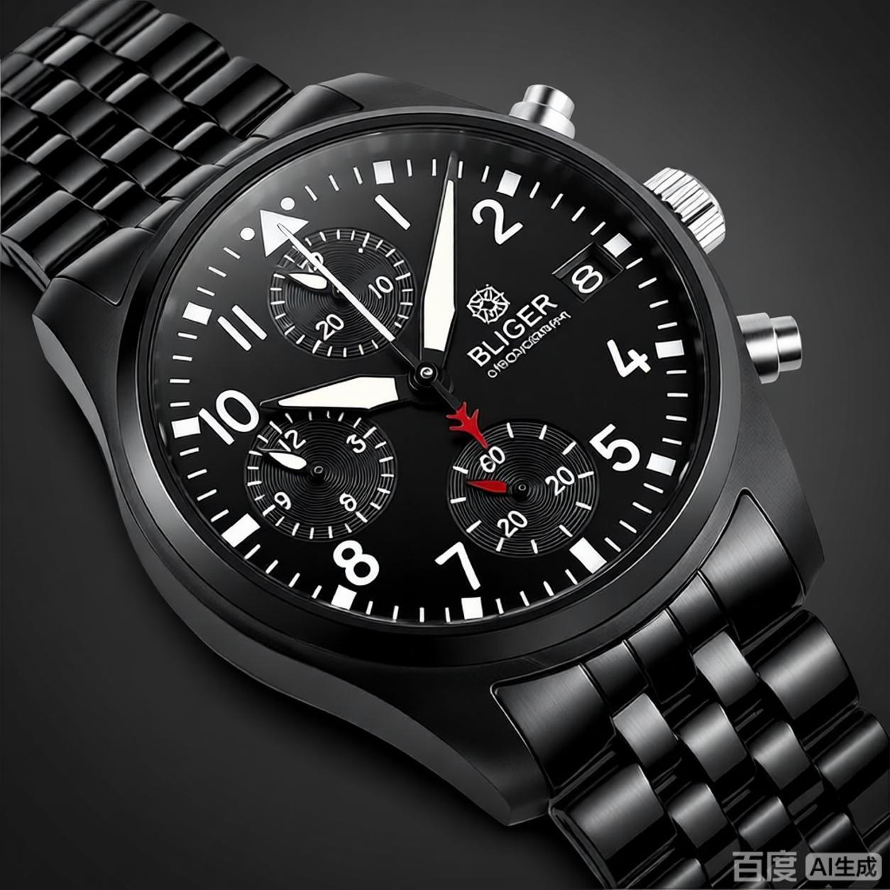 Часы BLIGER, полностью черные, – обзор и цена Jewelry And Watches