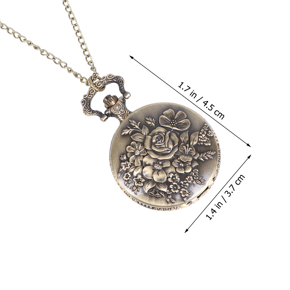 Винтажный кулон-часы с цветочн – обзор и цена Unique Jewelry Watches