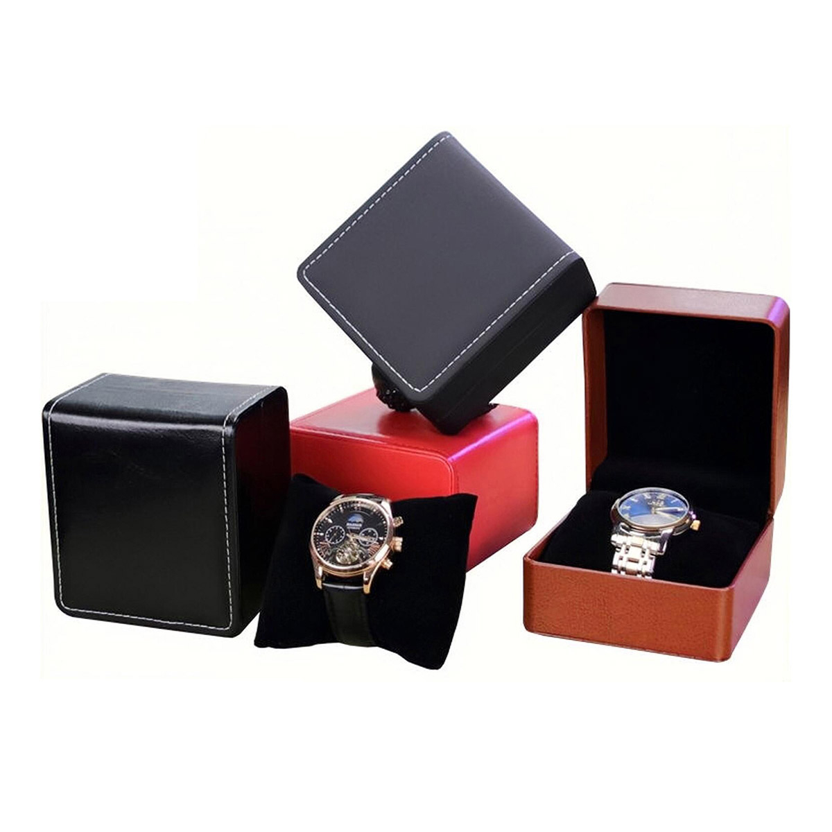Модная кожаная коробка для час – обзор и цена Best Jewelry Watches For Men