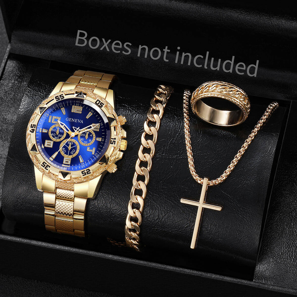 4 шт./компл. Модные мужские де – обзор и цена Mystery Jewelry Jar Watches