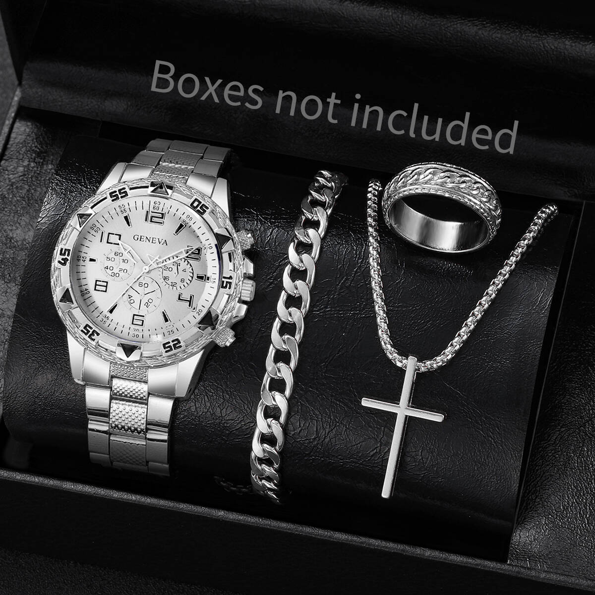 4 шт./компл. Модные мужские де – обзор и цена Mystery Jewelry Jar Watches