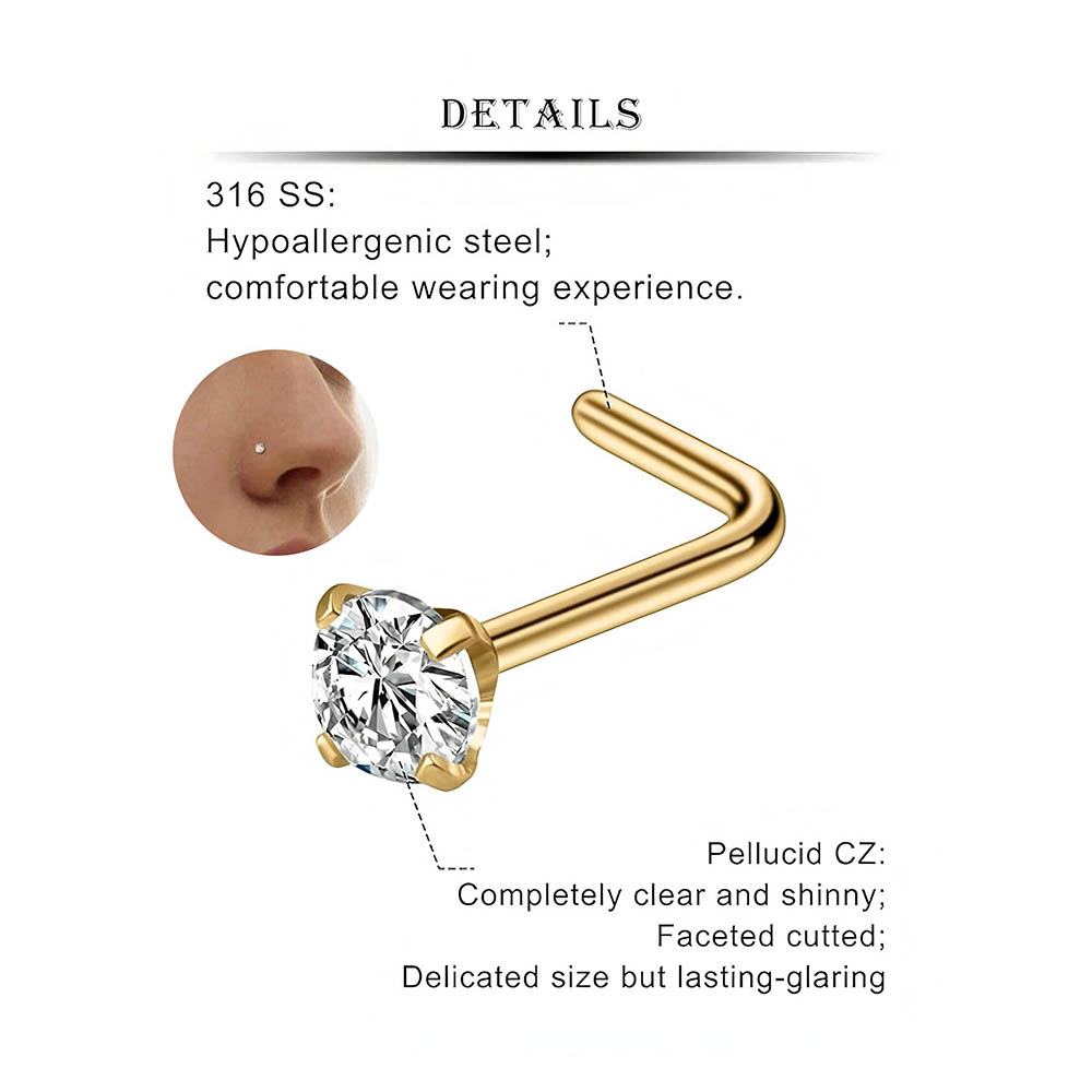 Полный набор из 12 предметов,  – обзор и цена Diamond Stud Earrings