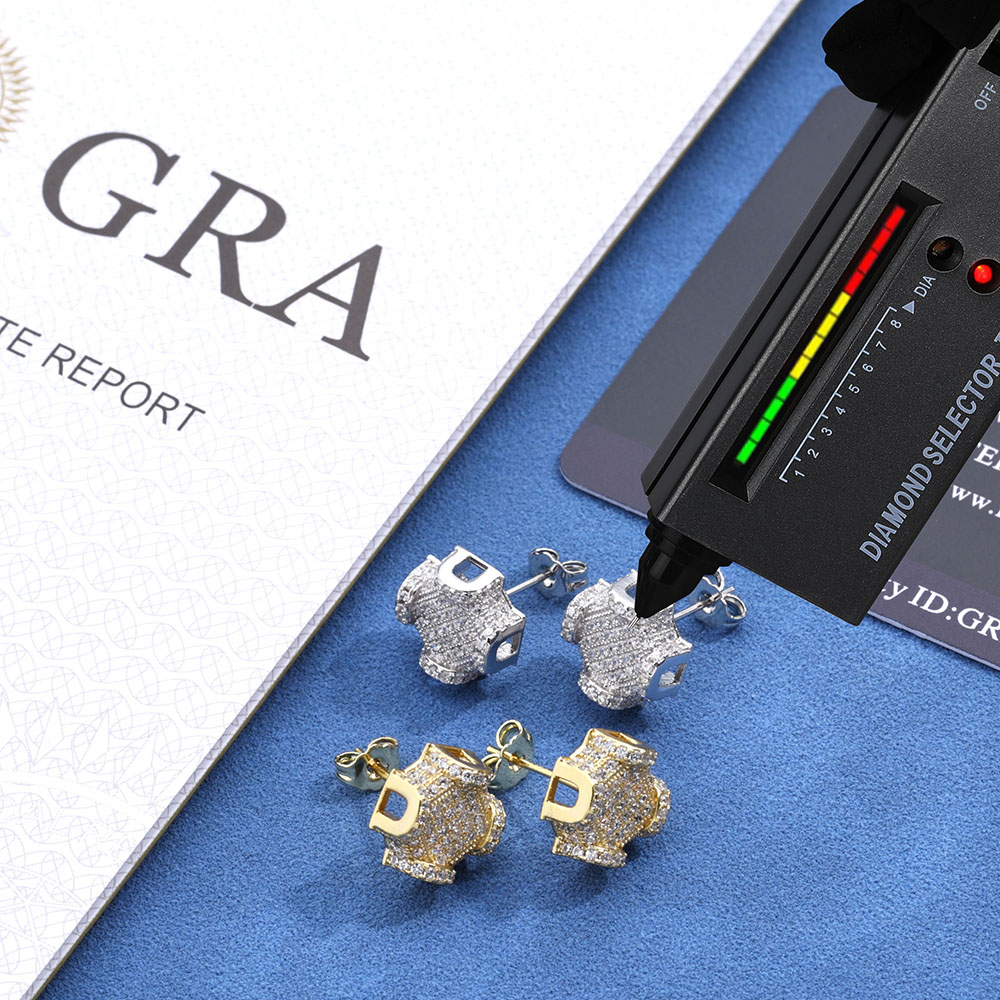 ESKEEM ювелирные изделия 12 мм – обзор и цена Diamond Stud Earrings